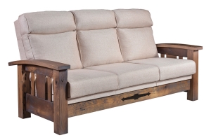 barnwood sofa